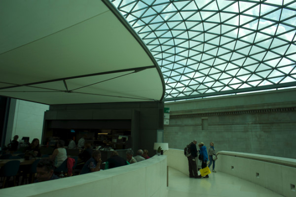 やってきました大英博物館
